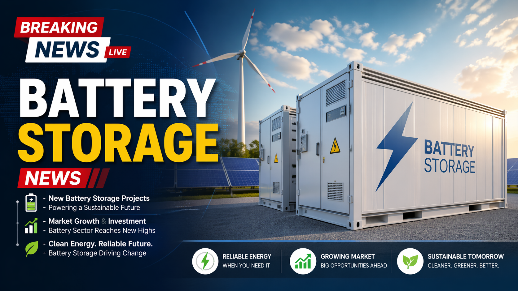 Battery Storage News